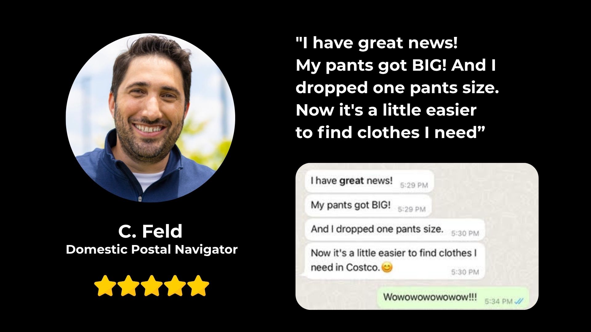 C. Feld Testimonial