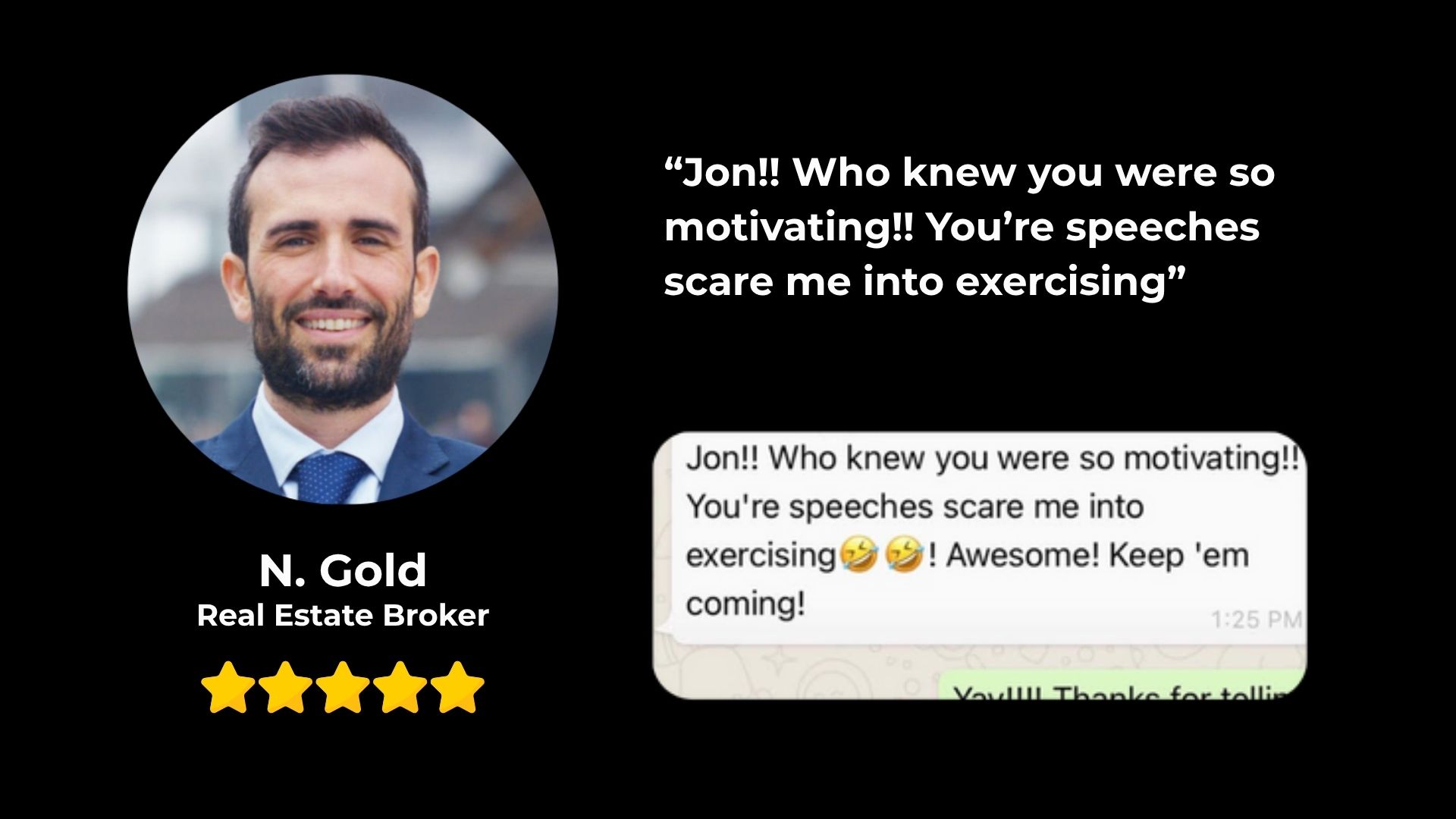 N. Gold Testimonial
